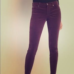 Maroon Gap Skinny Cords